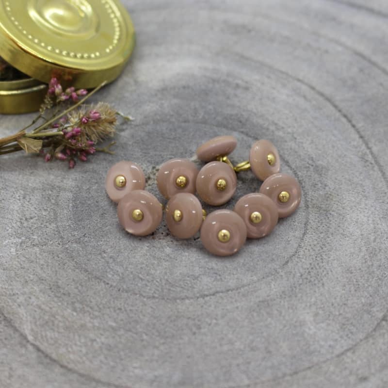 Jewel Buttons Maple Atelier Brunette