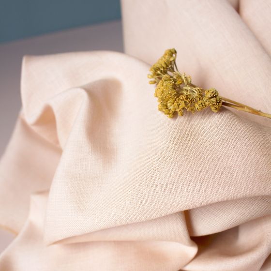 Linen Blush Fabric