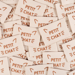  "Petit Chat" Woven labels