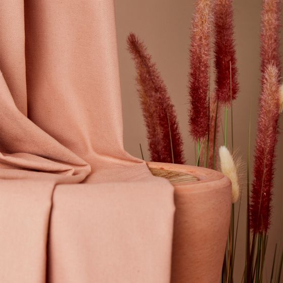 Cotton Linen Twill Maple Fabric