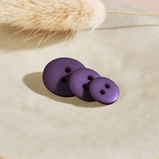 Classic Matte Buttons - Majestic Purple