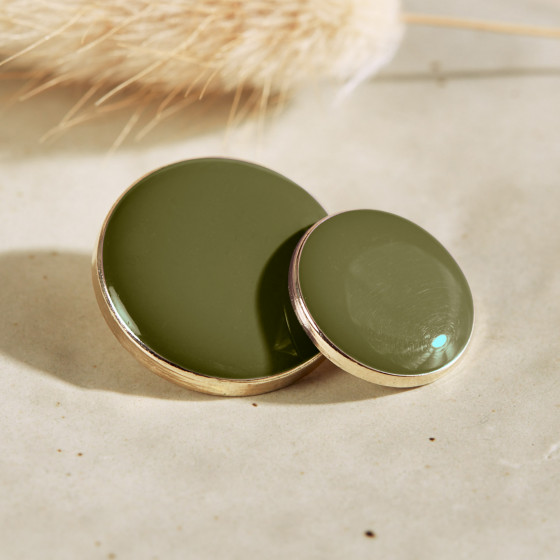Boutons Dotty - Ivy Green