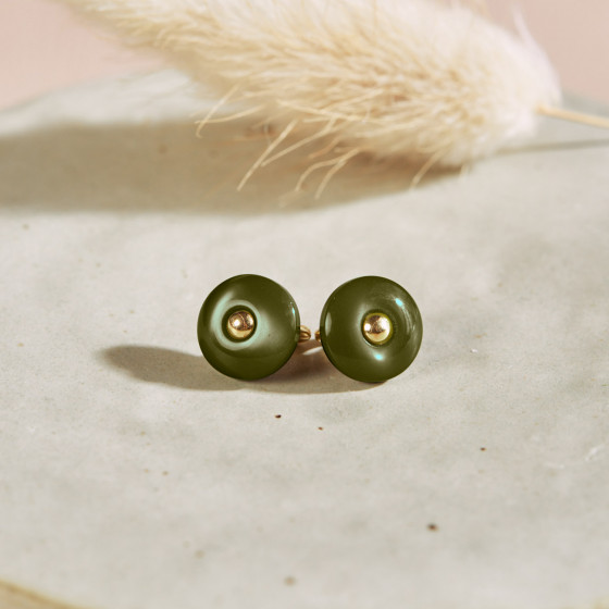 Boutons Jewel - Ivy Green