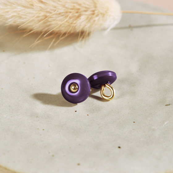 Jewel Buttons - Majestic Purple