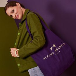 Limited Edition Maxi Tote Bag "Majestic Purple"