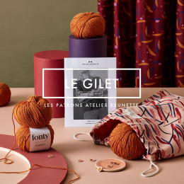 Knitting Kit "Le Gilet"