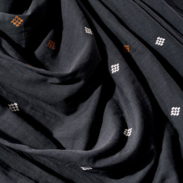 Jaan Deep Charcoal Fabric Remnants