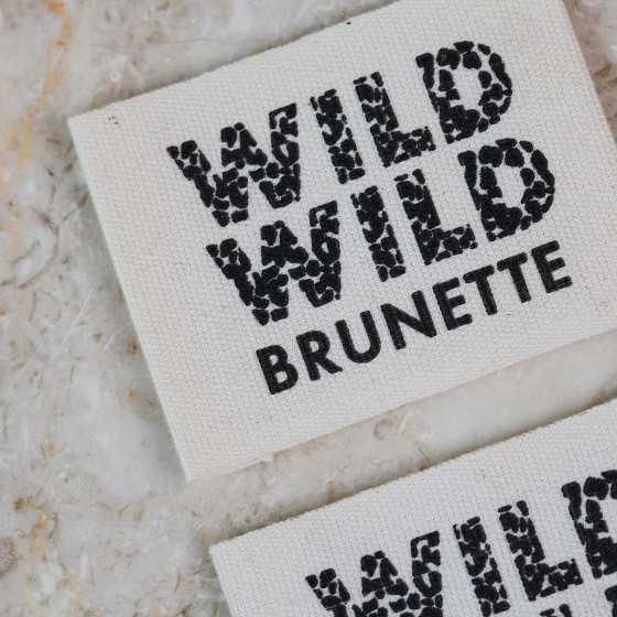 étiquettes Wild Wild Brunette - Atelier Brunette