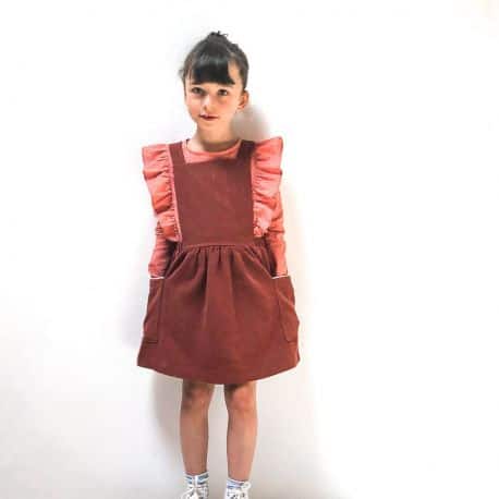 Blouse Hibiscus 3-8 yo