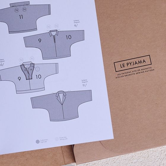 LE Pyjama - Paper Sewing Pattern