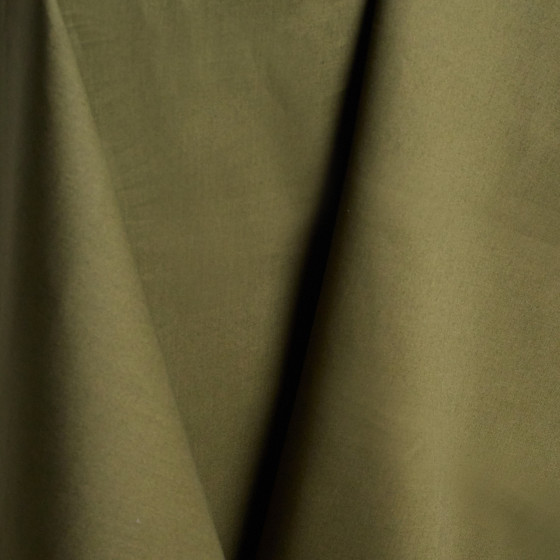 Water-Repellent Cotton Ivy Green Fabric