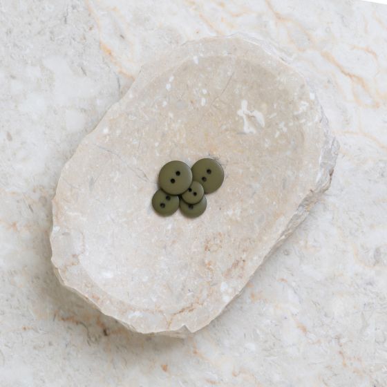 Classic Matte Buttons - Ivy Green