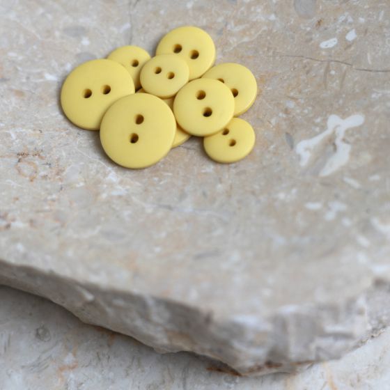 Classic Matte Buttons - Lemon