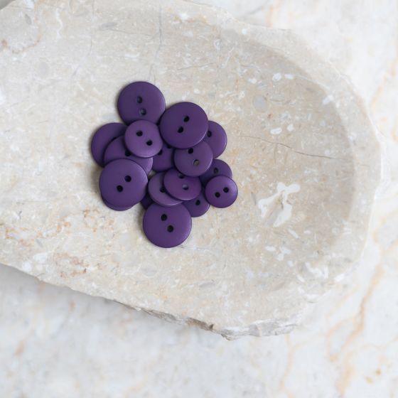 Boutons Classic Matte - Majestic Purple