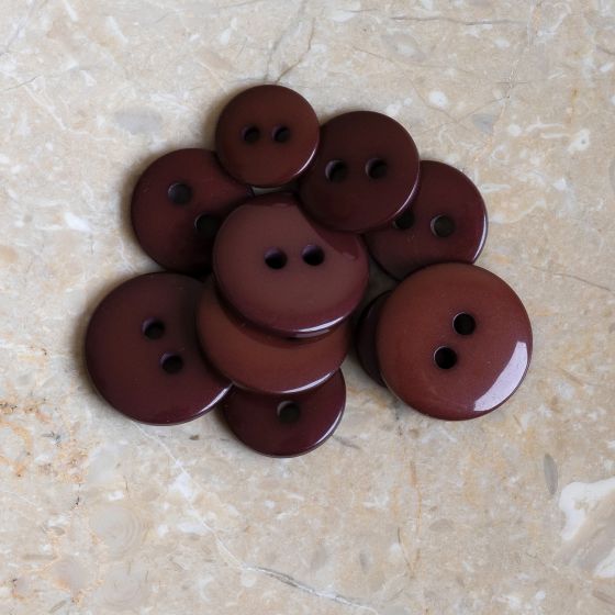 Boutons Classic Shine - Rust