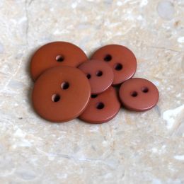 Boutons Classic Matte - Chestnut