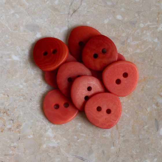 Jaipur Buttons - Tangerine