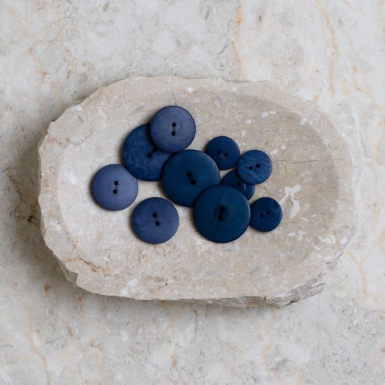 Palm Buttons - Cobalt