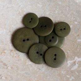 Palm Buttons - Ivy Green