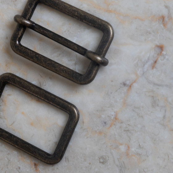 25 mm Adjustment Buckles - brass