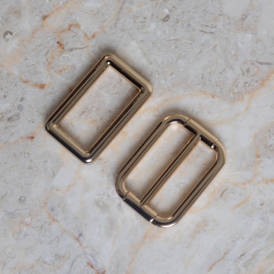 30 mm Adjustment Buckles - gold