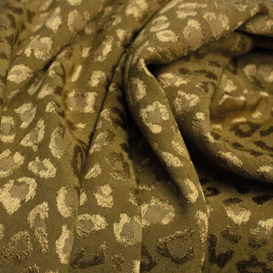 Tissu "Jacquard de viscose Leony Dreamy Twilight"