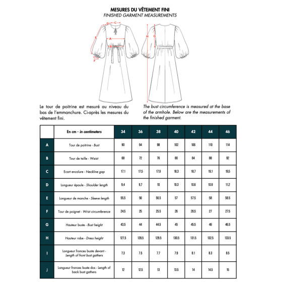 LA Robe RE_SOURCEE - PDF Sewing Pattern