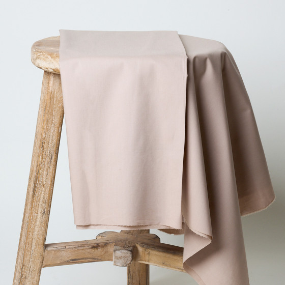 Poplin Sandy Sand Fabric