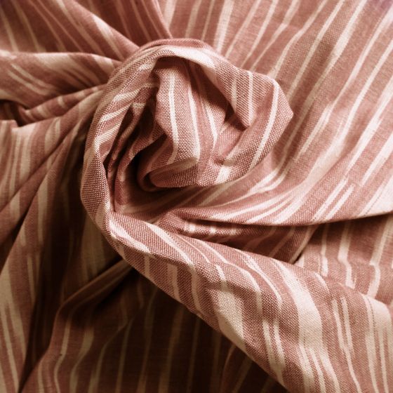 "Ikat Naya Brown" Fabric
