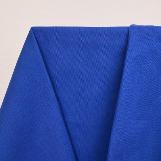 Gabardine Hypnotik Blue Fabric